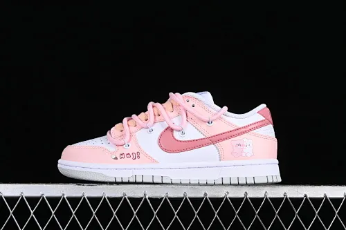 All categories Nk SB Dunk series Nk SB Dunk Low low-top sneakers Nk Dunk Low Sanshi Laboratory Dopamine Foundation Hug Bear SB strap low-top casual sneakers DH9765-102